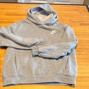 Nike Heather Gray Pullover Hoodie
